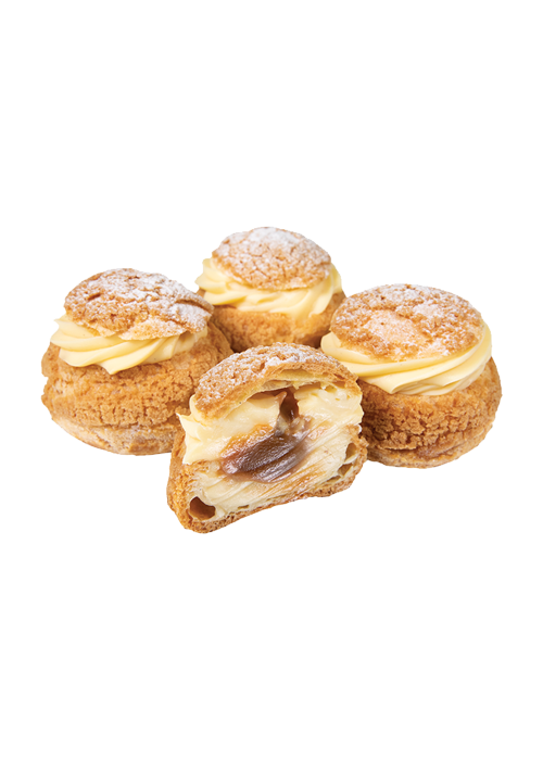 Cream Brulee Choux Bun