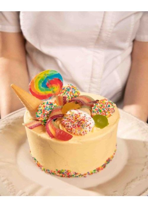 Rainbow Layer Cake