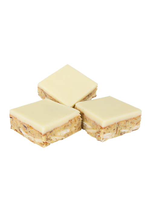 White Choocolate and Almond Blondie GF