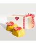 Valentine Passionfruit Milk Chocolate Hearts (Box of 2)